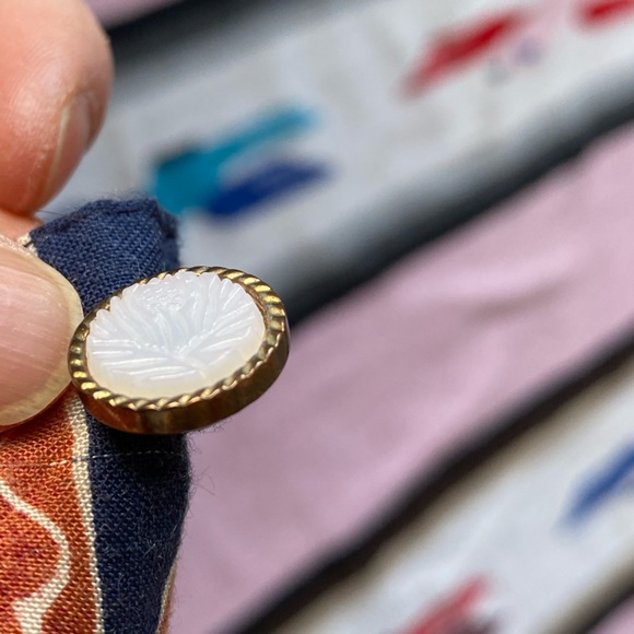 Vintage flowy lightweight folksy print midi skirt - Picture 11 of 14